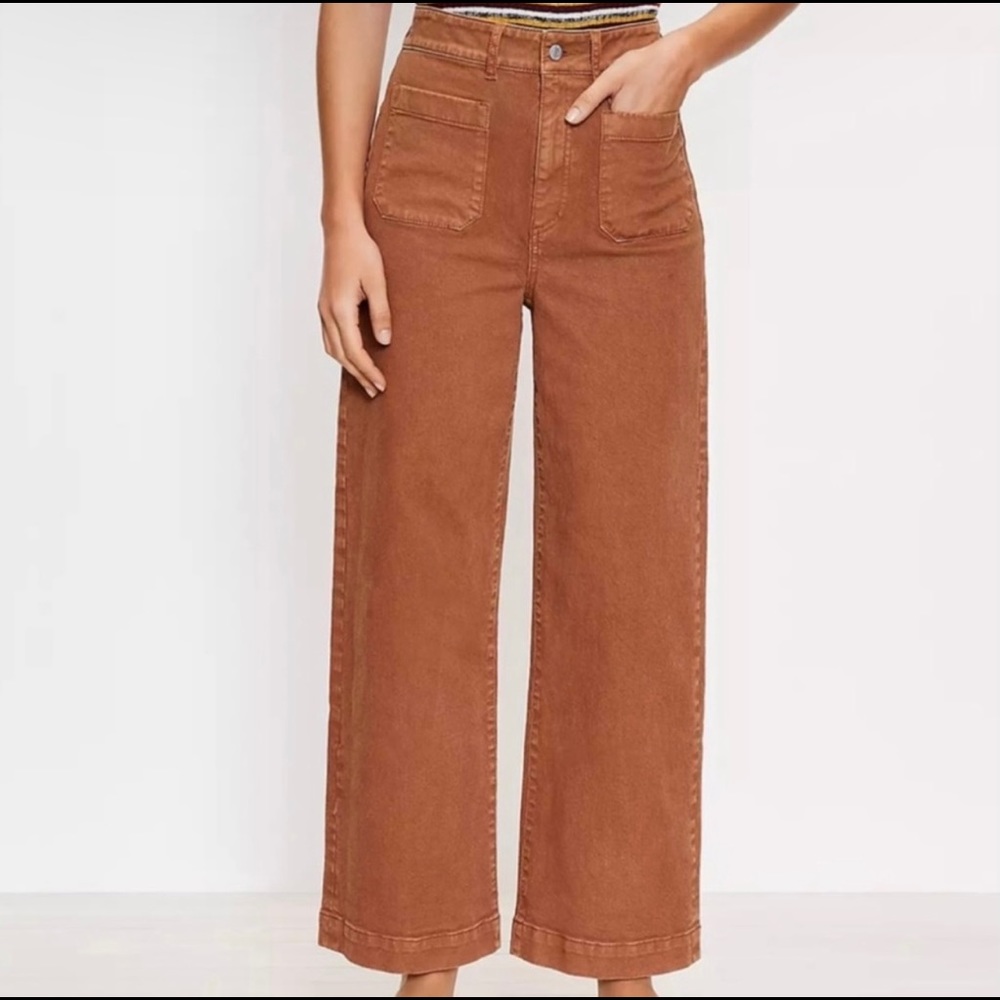 LOFT wide leg pant